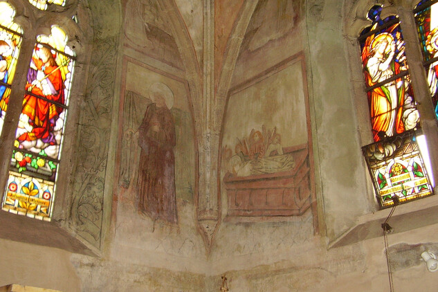kostel sv. Apolináře - freska
