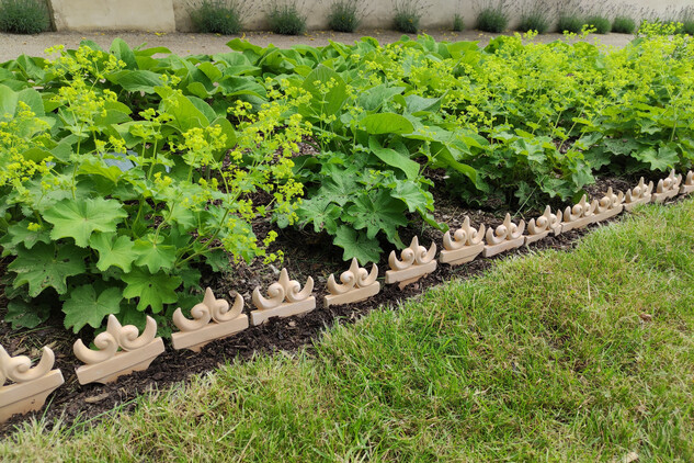 Obnovená zámecká zahrada v Lysicích