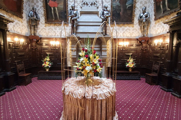 Květinová výstava na Hrádku u Nechanic